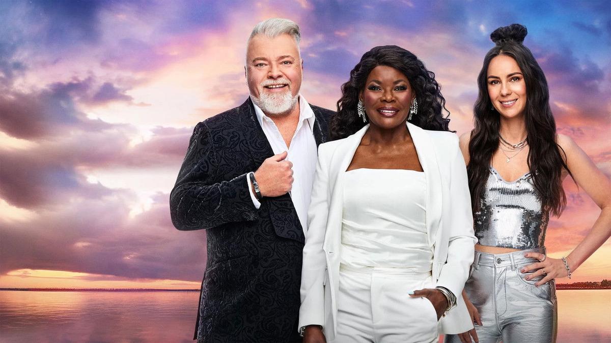 Australian Idol backdrop