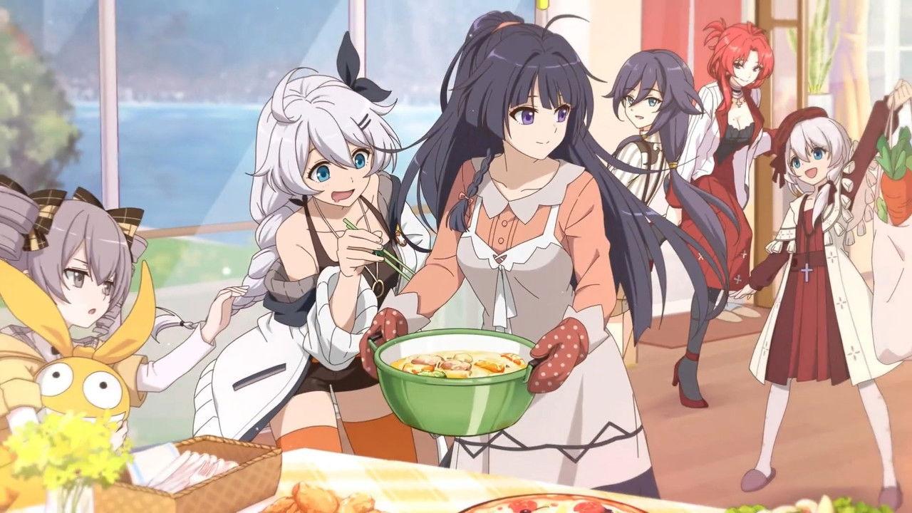 Cooking with Valkyries backdrop