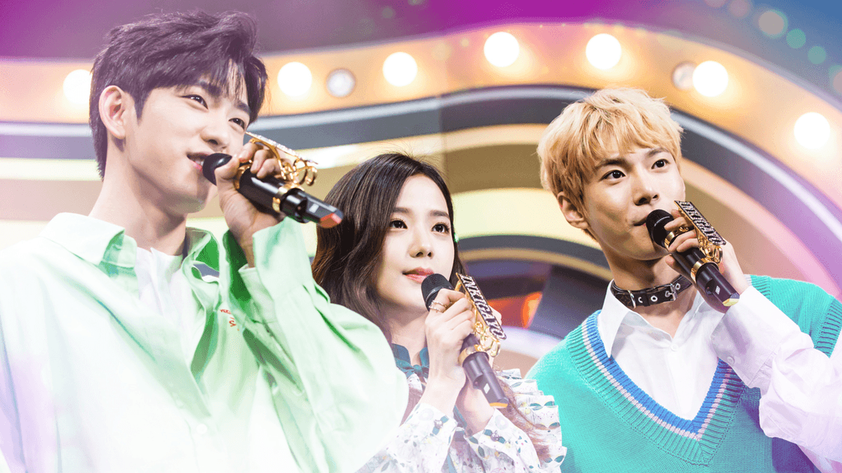 Inkigayo backdrop