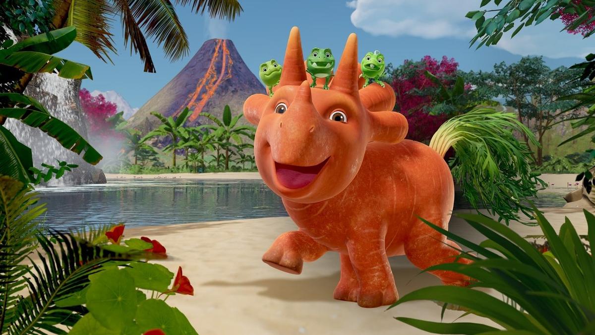 Ginger and the Vegesaurs backdrop