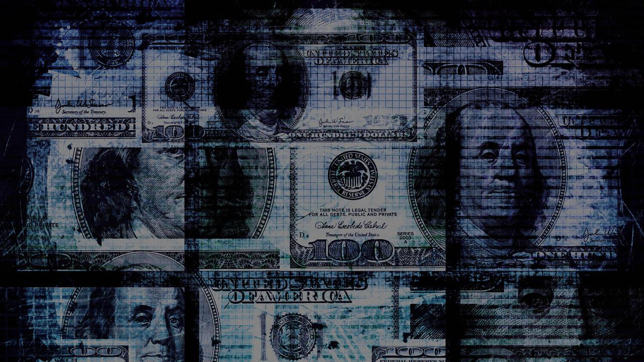 Dollars noirs backdrop