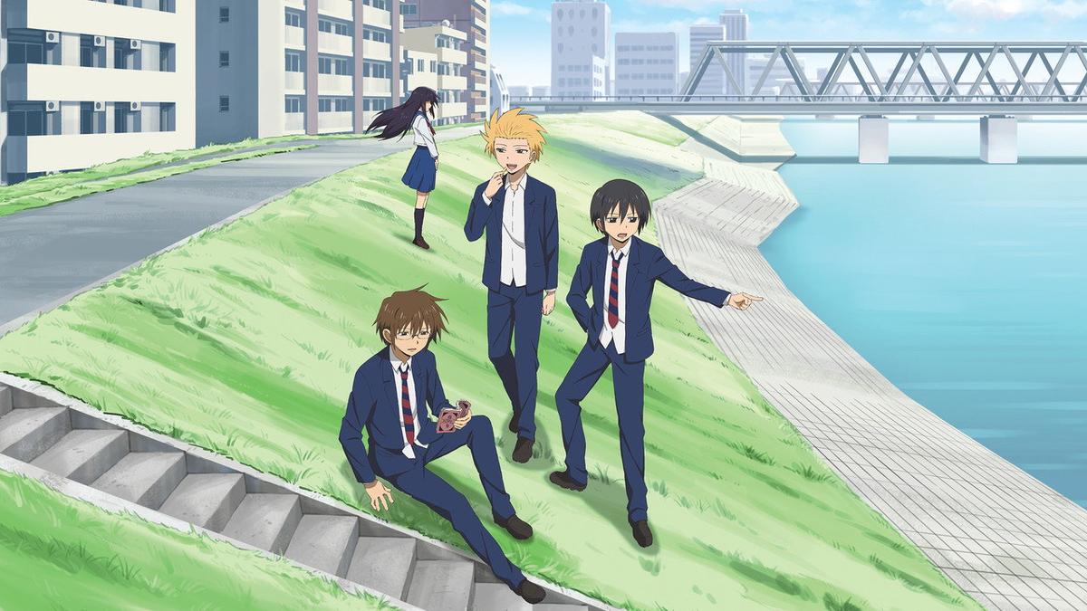 Daily Lives of High School Boys backdrop