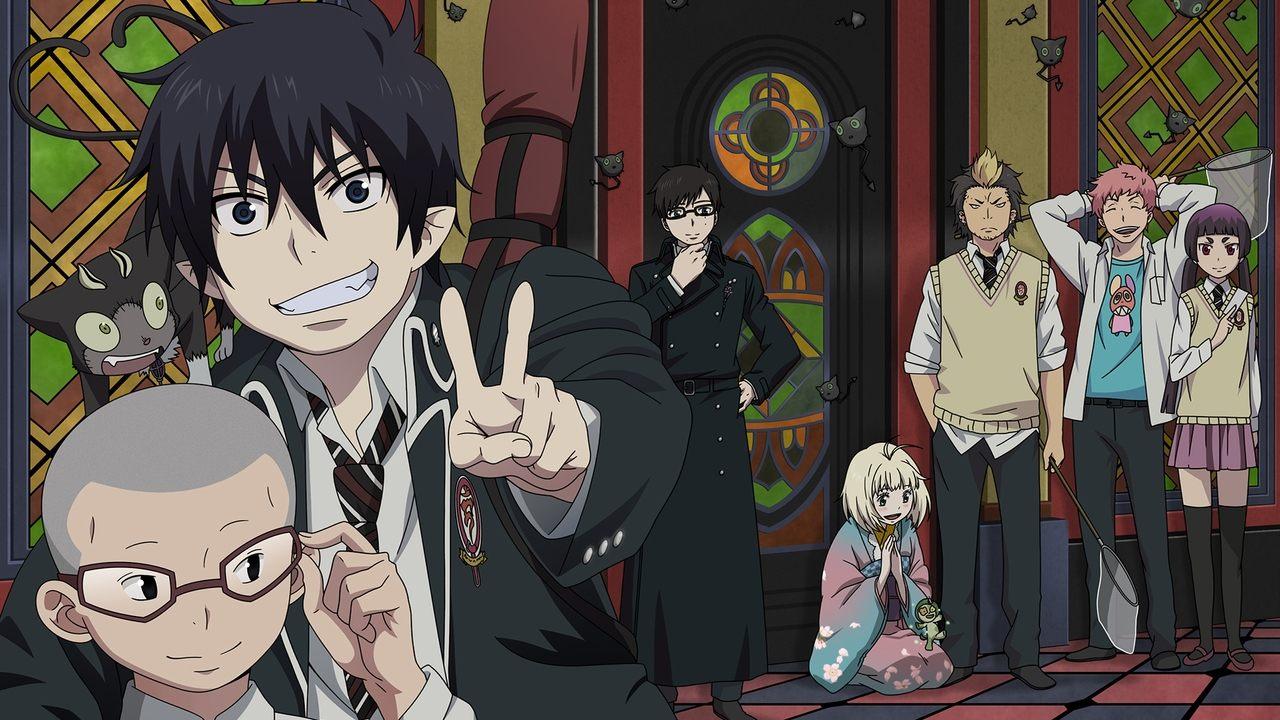 Blue Exorcist backdrop