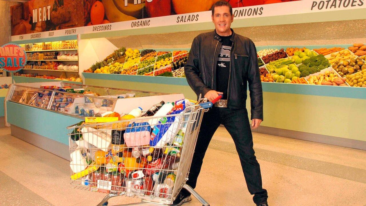 Supermarket Sweep backdrop