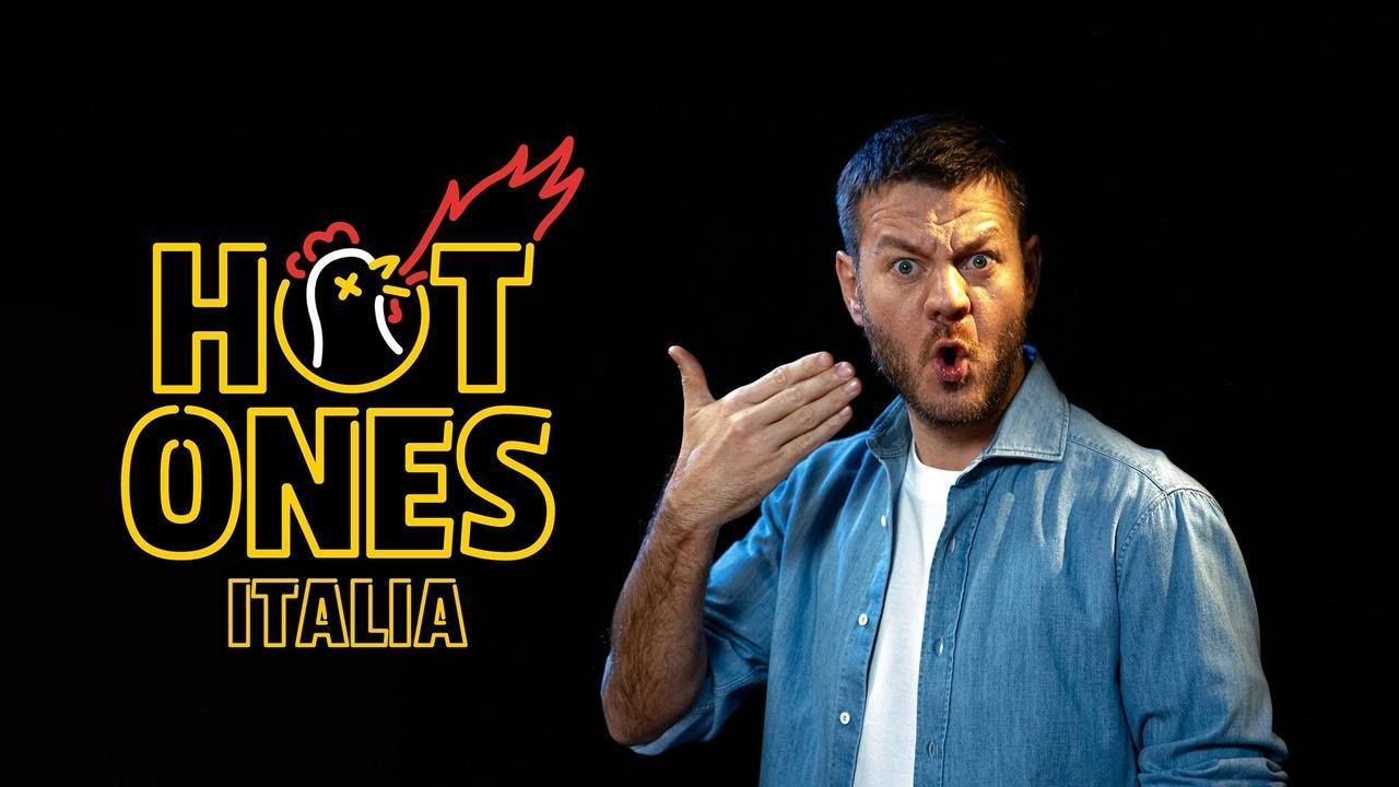 Hot Ones Italia backdrop